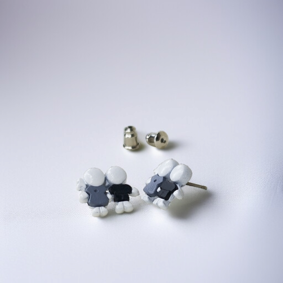 Little Friends" Stud Earrings (Pair)