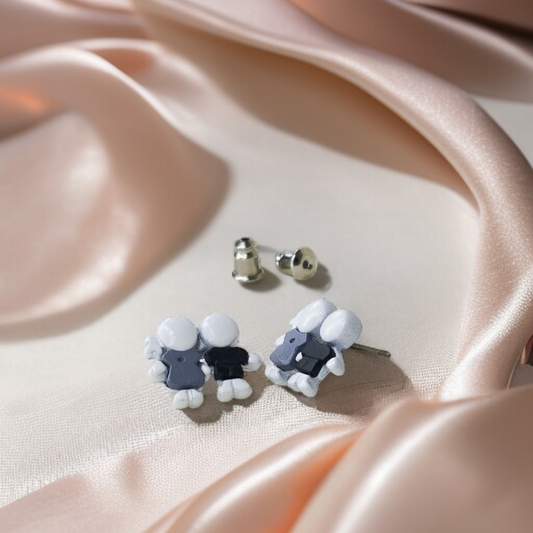 Little Friends" Stud Earrings (Pair)