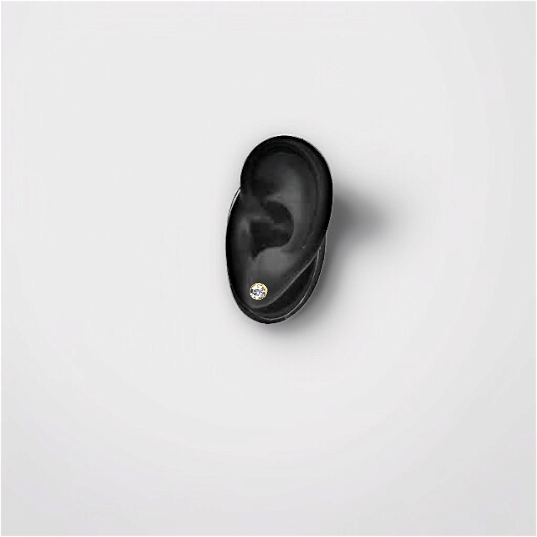 Luxury Crystal Stud Earrings by Celvyn