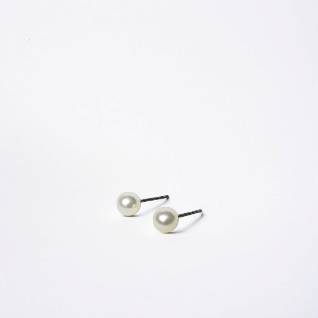 Pearl Stud Earrings
