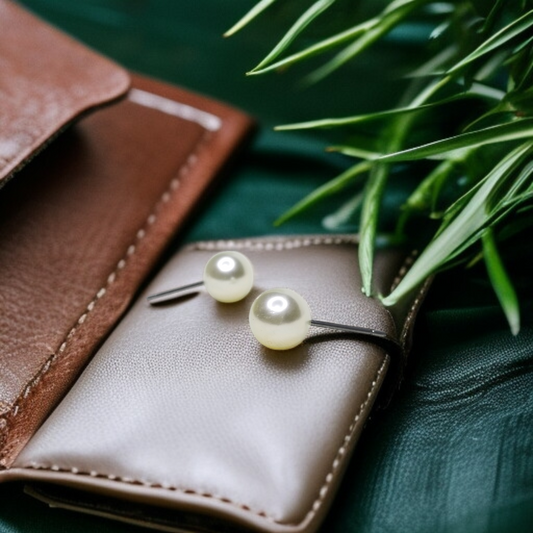 Pearl Stud Earrings
