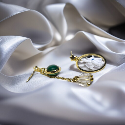 Dreamer Mismatched Earrings by Celvyn